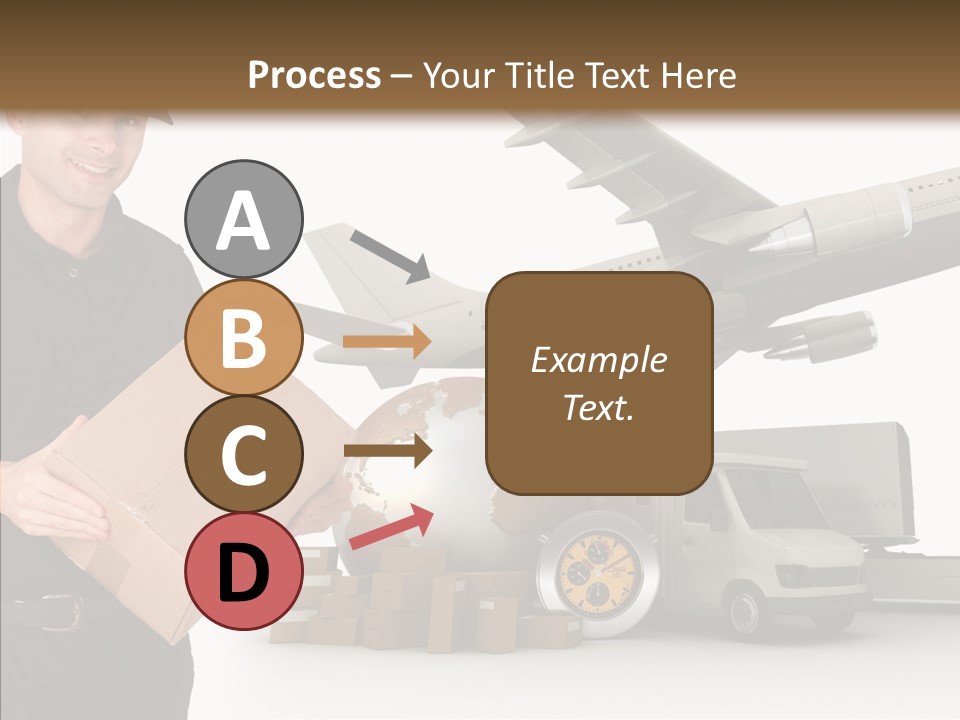 Female  Holding Hands PowerPoint Template