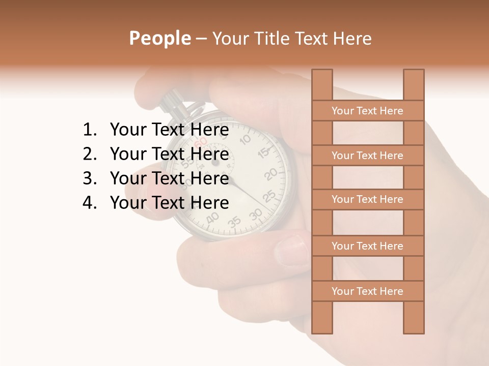 Senior  Human Two PowerPoint Template