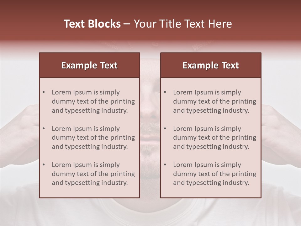 Women Help Two PowerPoint Template