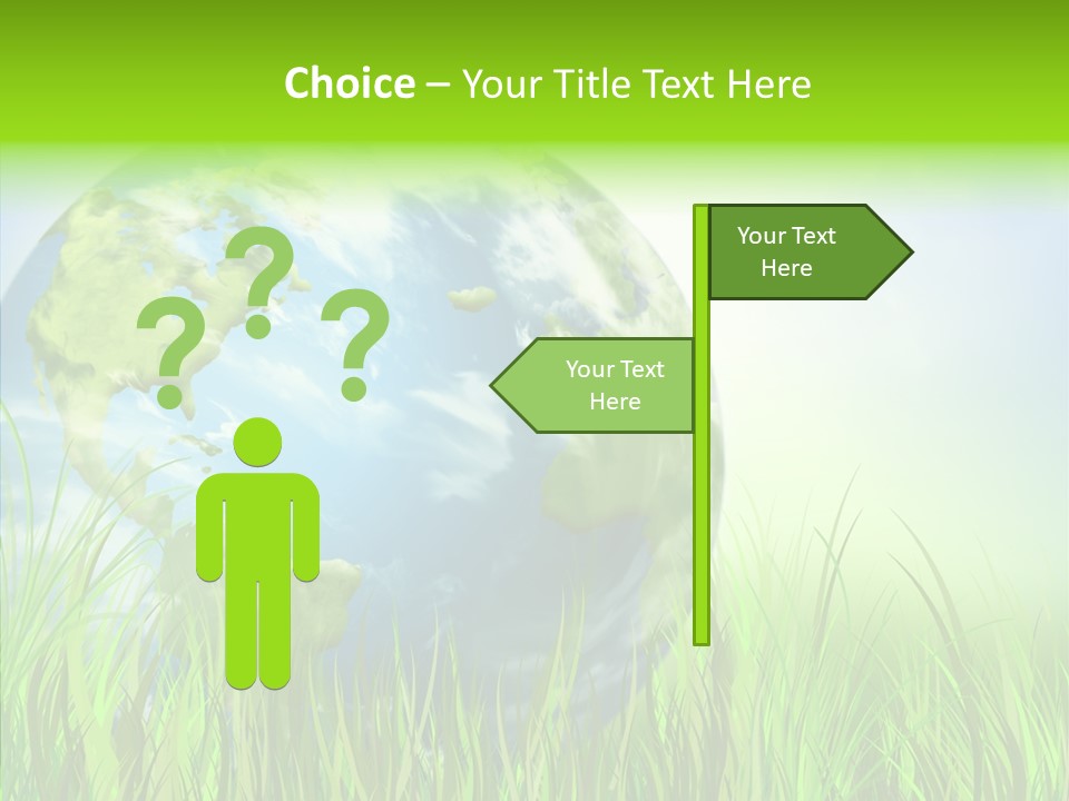 Elderly Closeup Old PowerPoint Template