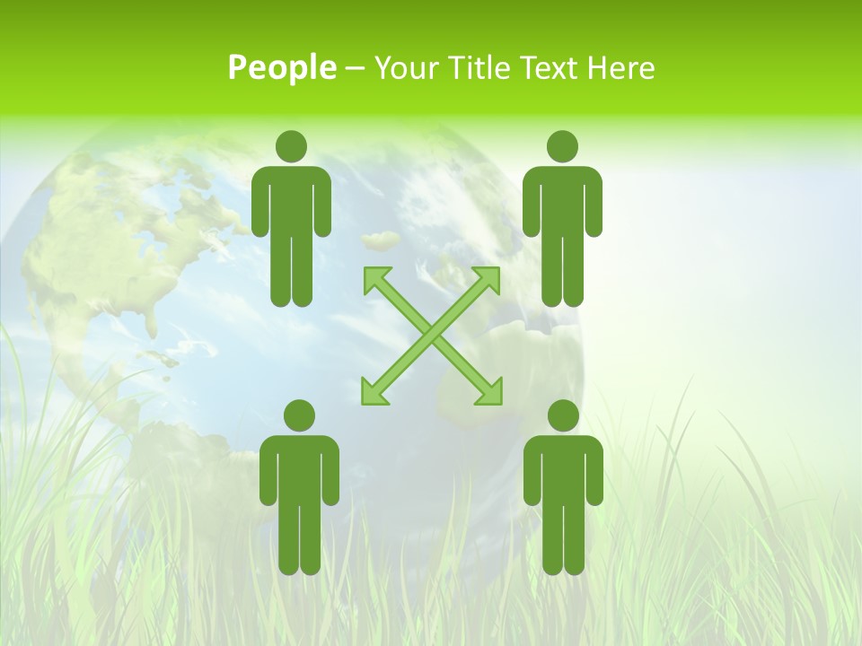 Elderly Closeup Old PowerPoint Template