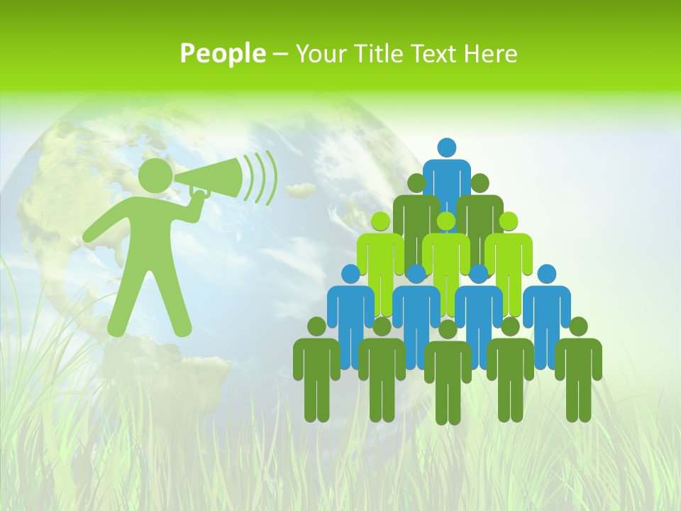 Elderly Closeup Old PowerPoint Template