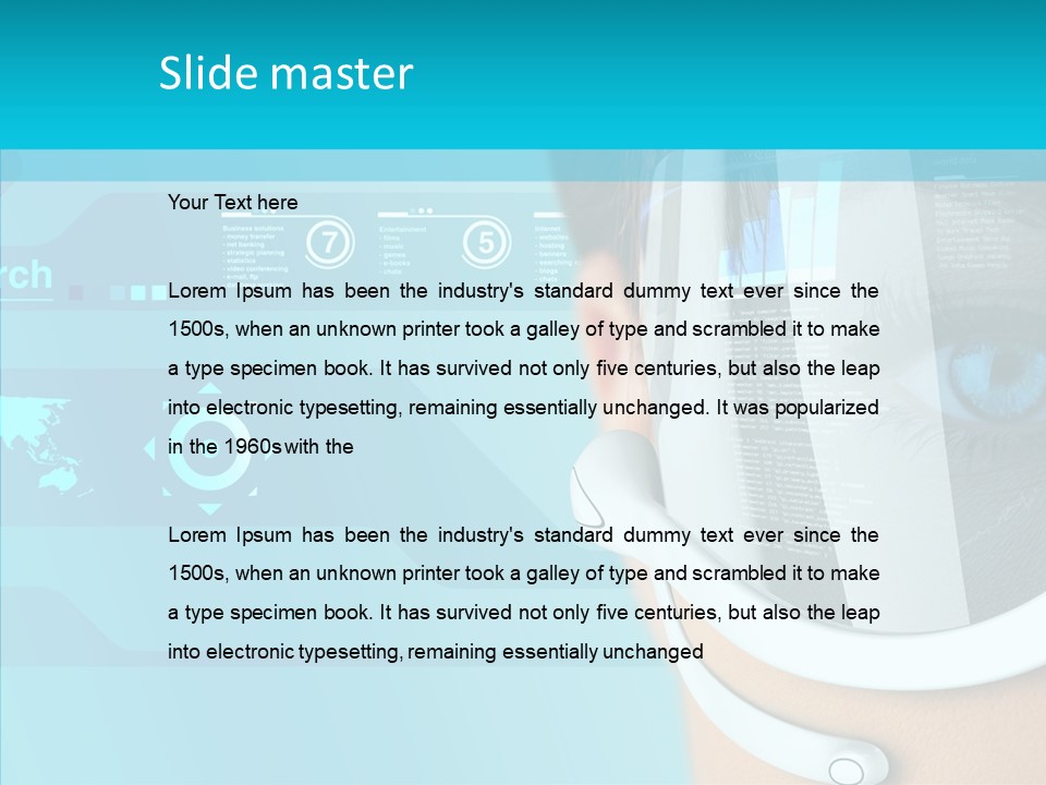 Human White Background Background PowerPoint Template