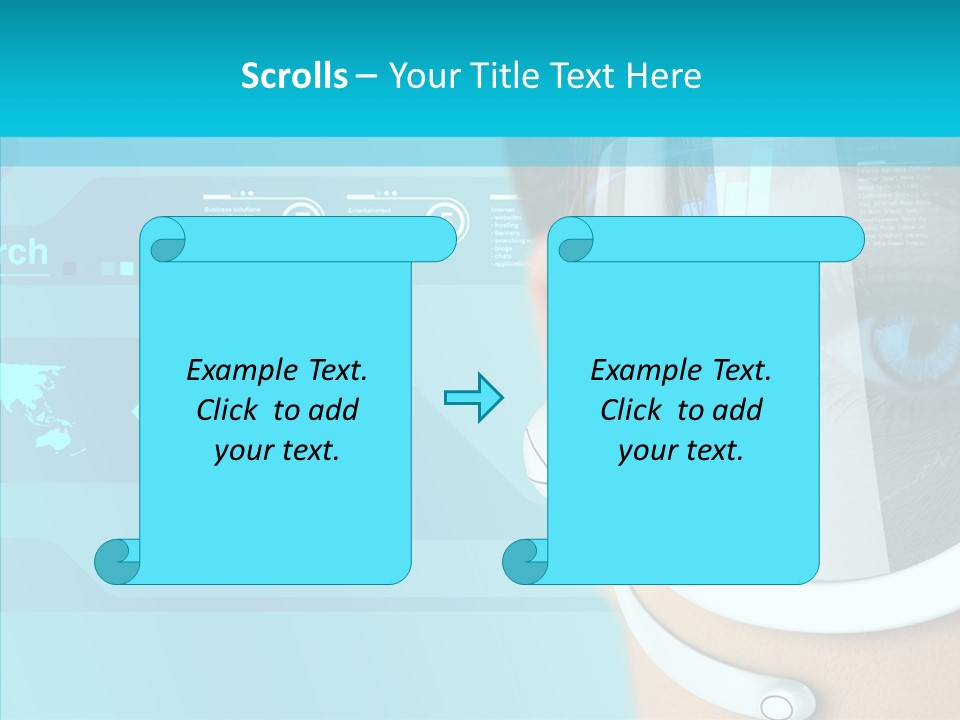 Human White Background Background PowerPoint Template
