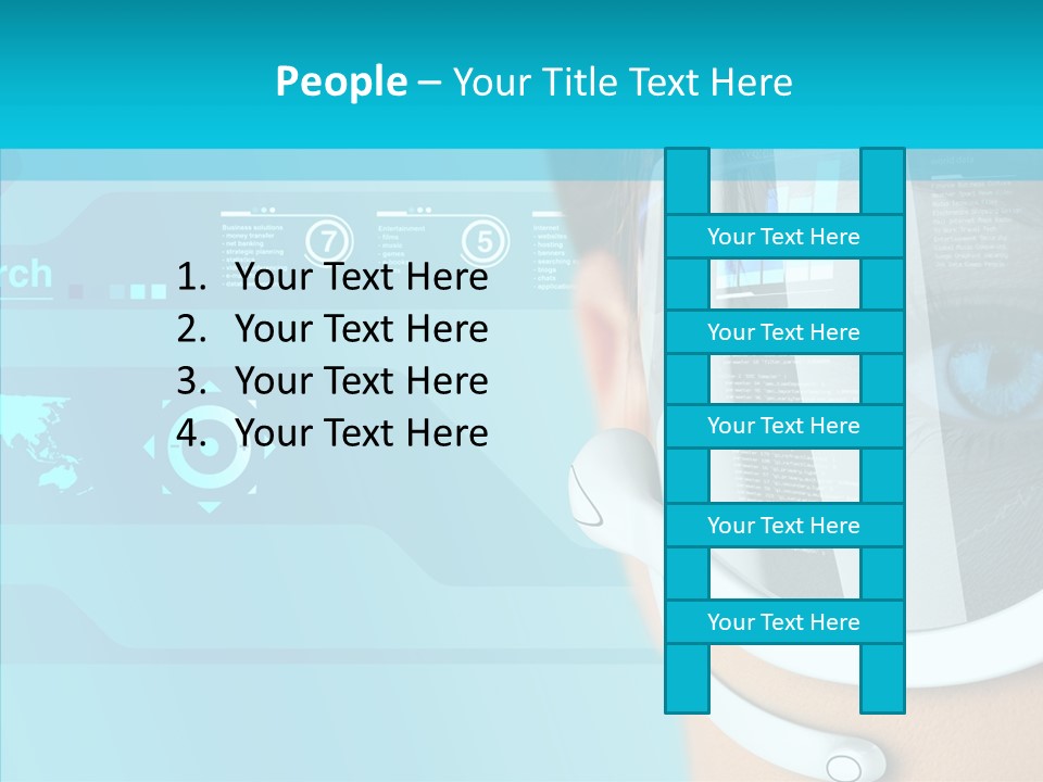 Human White Background Background PowerPoint Template