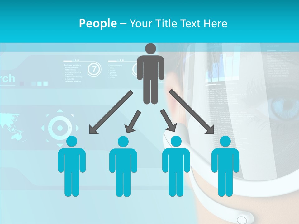 Human White Background Background PowerPoint Template