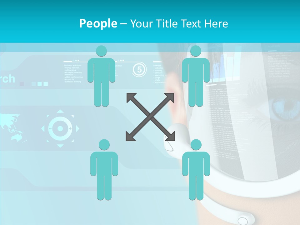 Human White Background Background PowerPoint Template