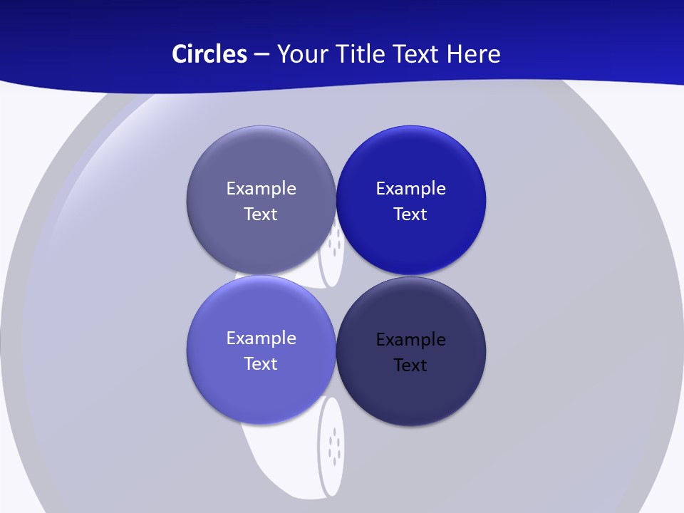 Female Old Holding Hands PowerPoint Template