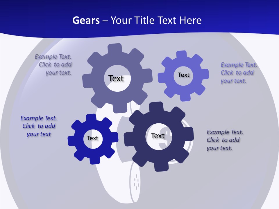 Female Old Holding Hands PowerPoint Template