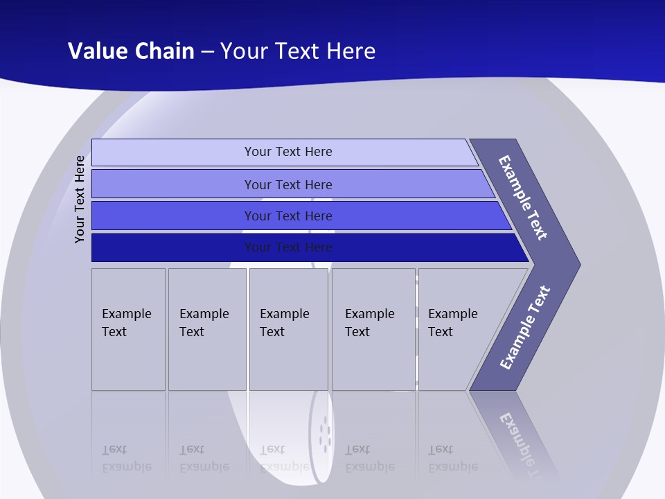 Female Old Holding Hands PowerPoint Template