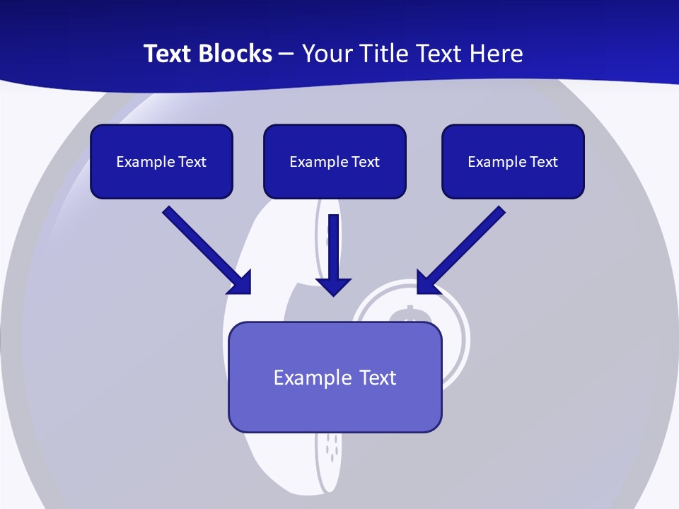Female Old Holding Hands PowerPoint Template