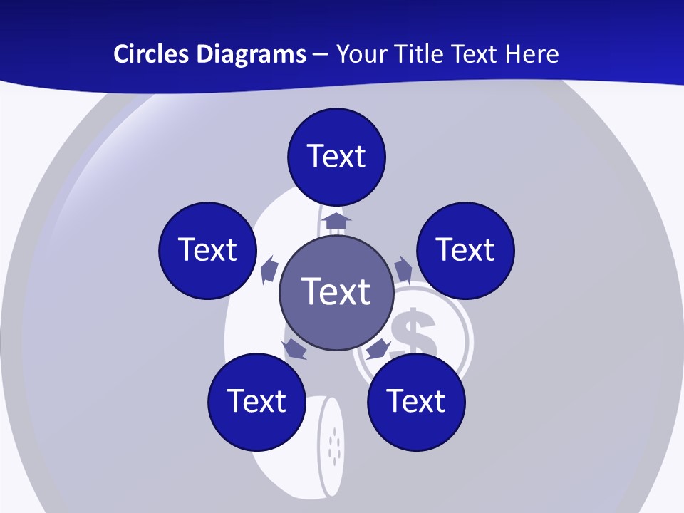 Female Old Holding Hands PowerPoint Template