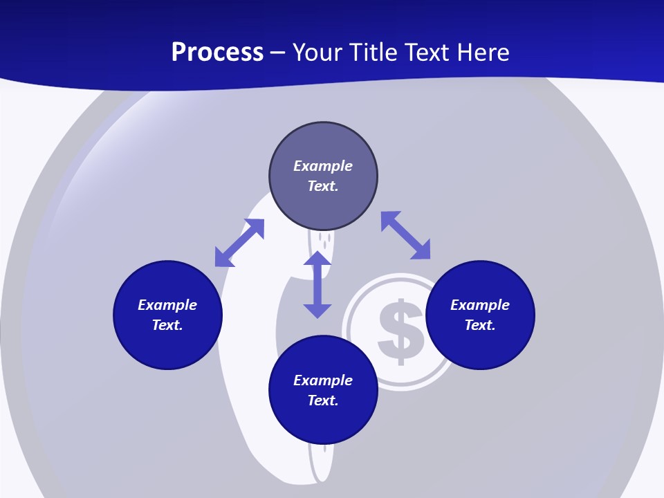 Female Old Holding Hands PowerPoint Template