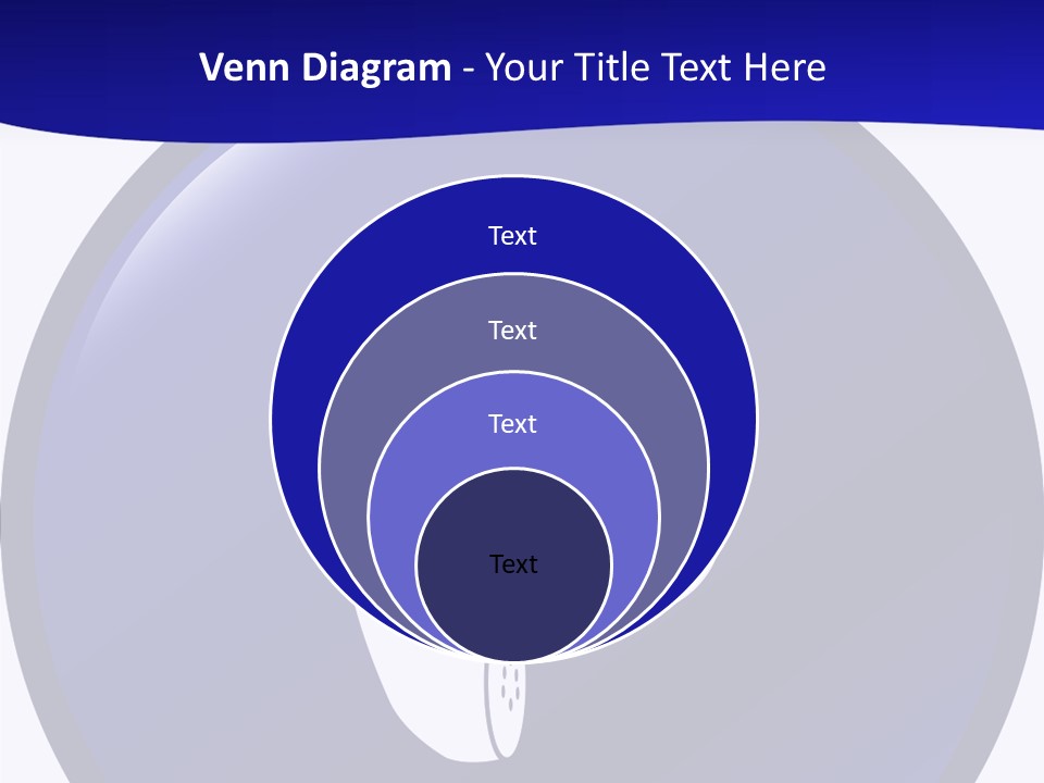 Female Old Holding Hands PowerPoint Template