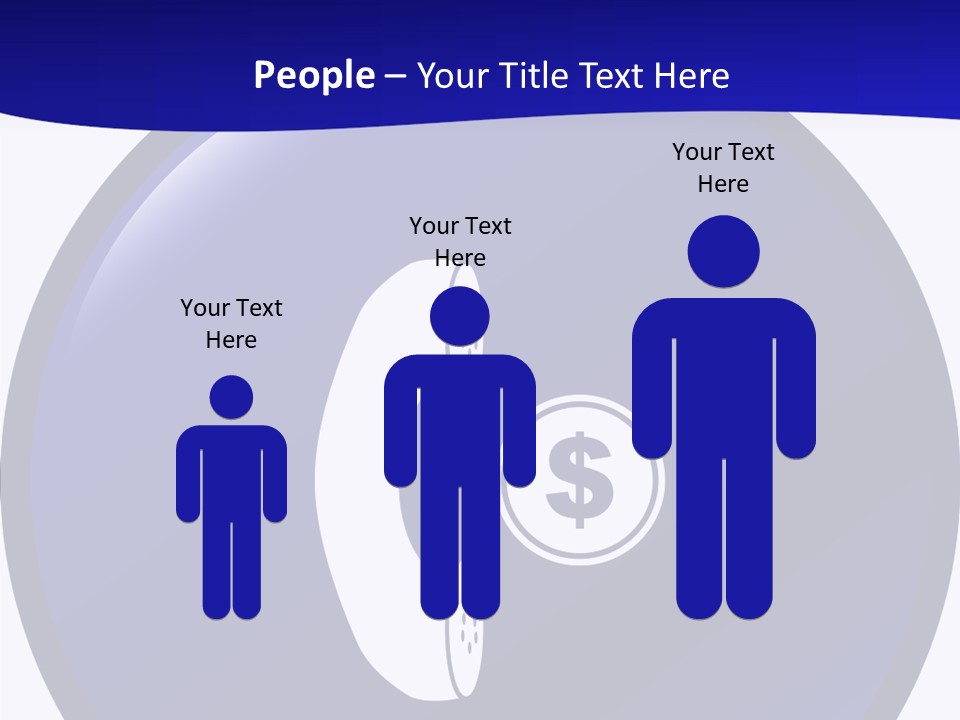 Female Old Holding Hands PowerPoint Template