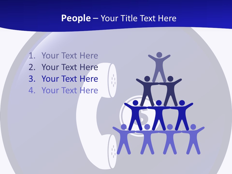 Female Old Holding Hands PowerPoint Template