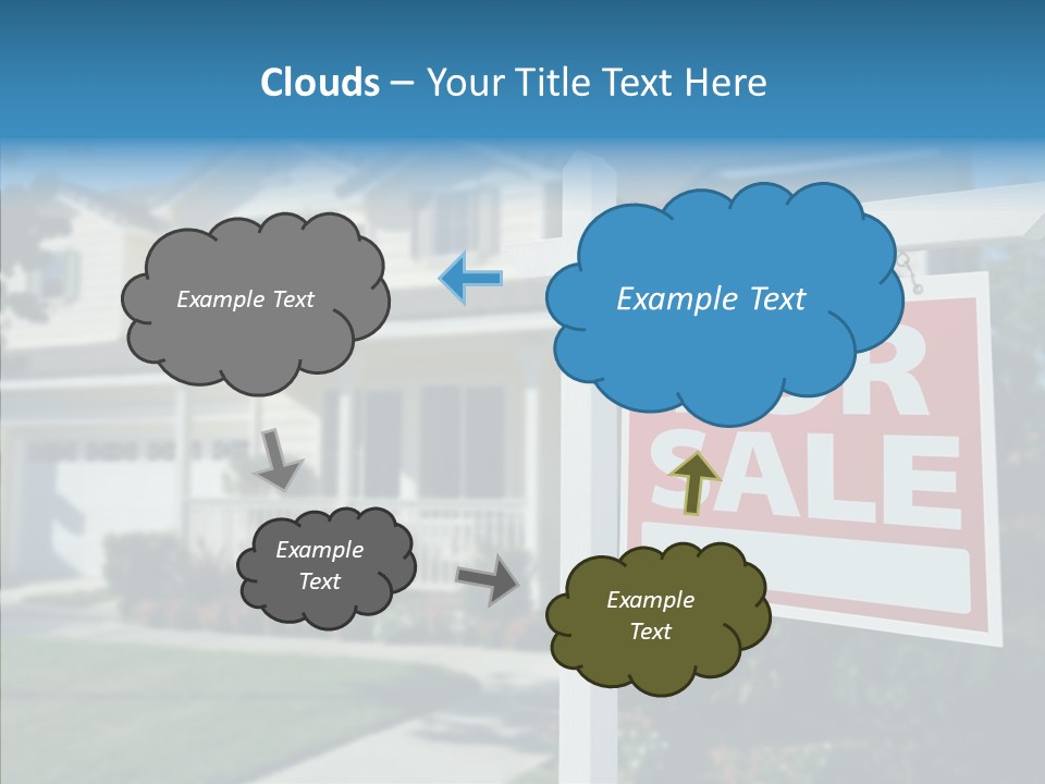 Female Finger Women PowerPoint Template