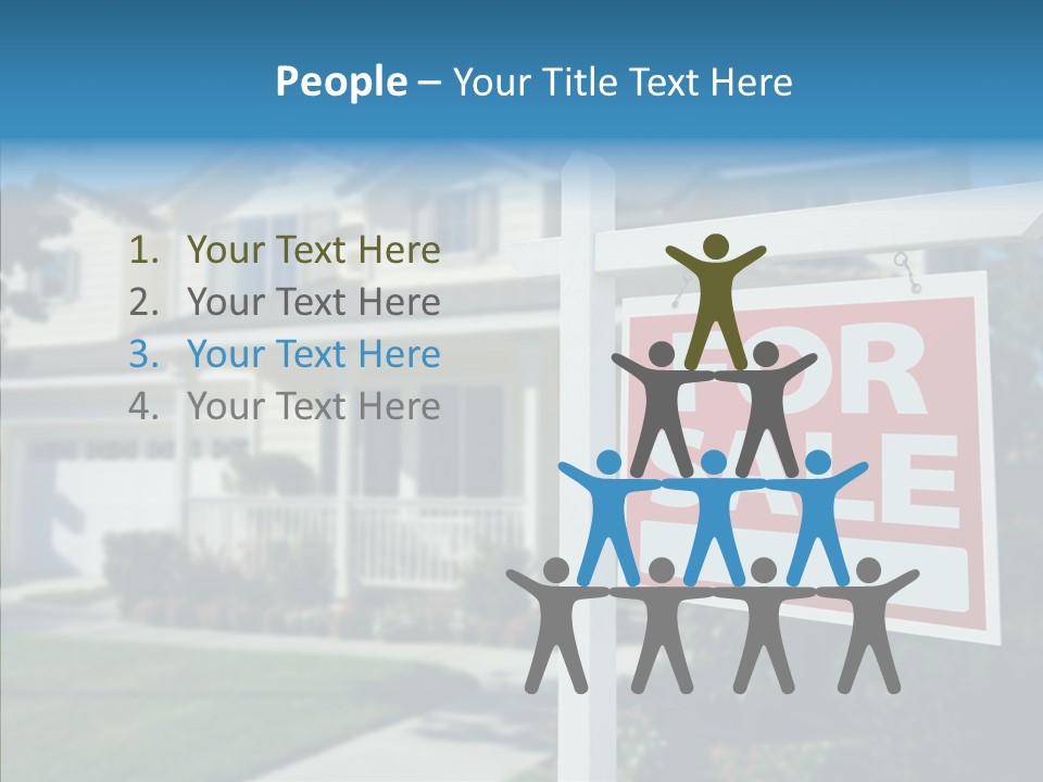 Female Finger Women PowerPoint Template