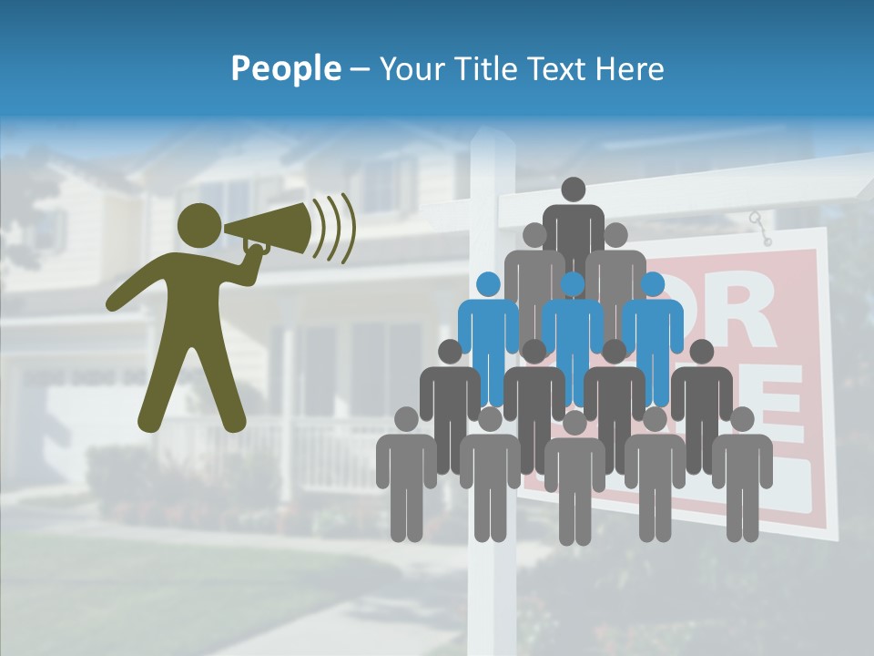 Female Finger Women PowerPoint Template