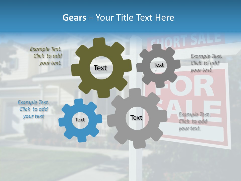 Caregiver Finger Elder PowerPoint Template