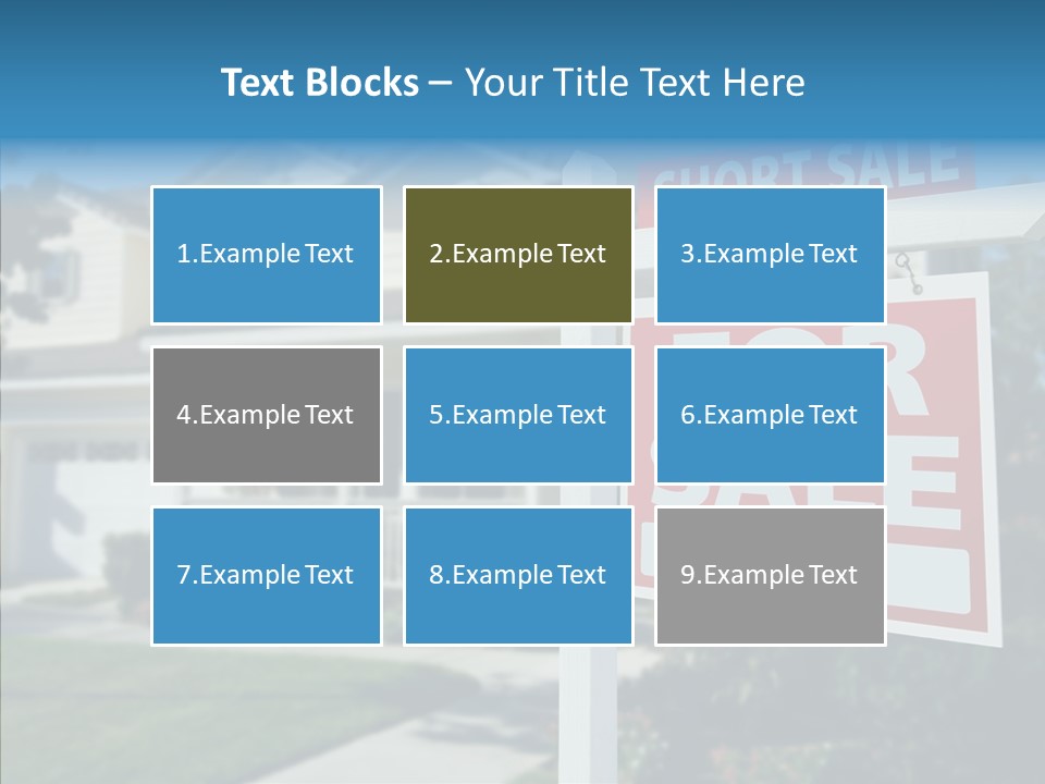 Caregiver Finger Elder PowerPoint Template