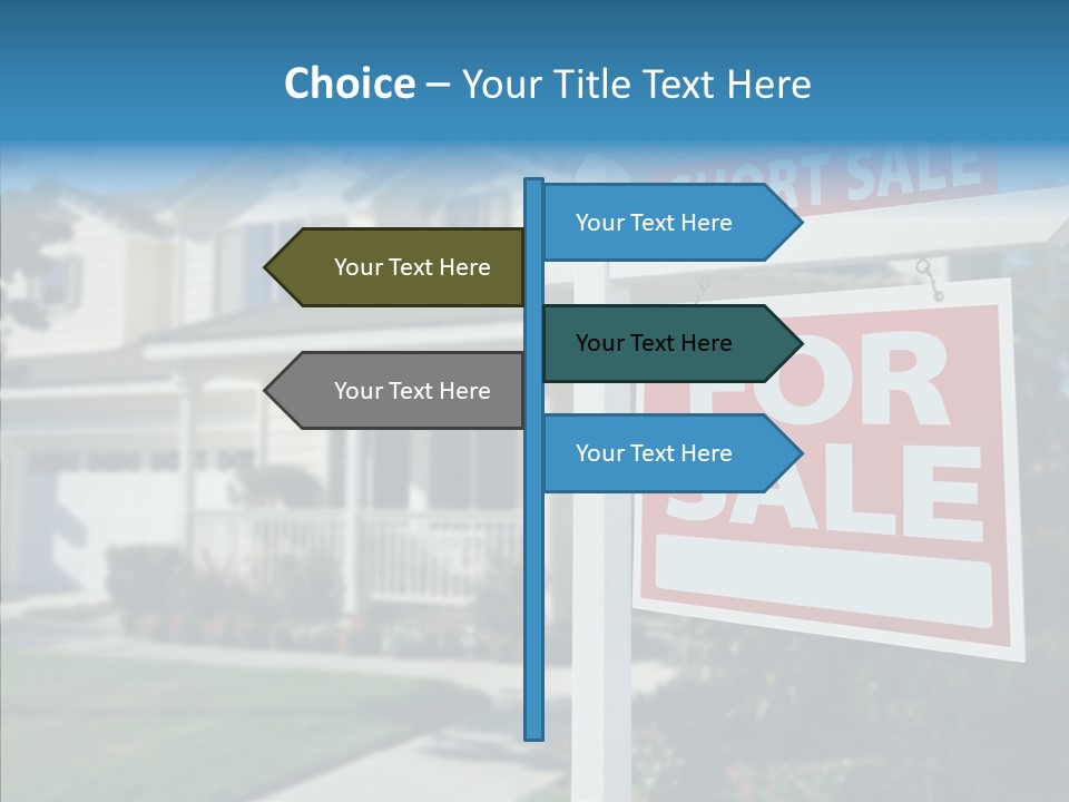 Caregiver Finger Elder PowerPoint Template