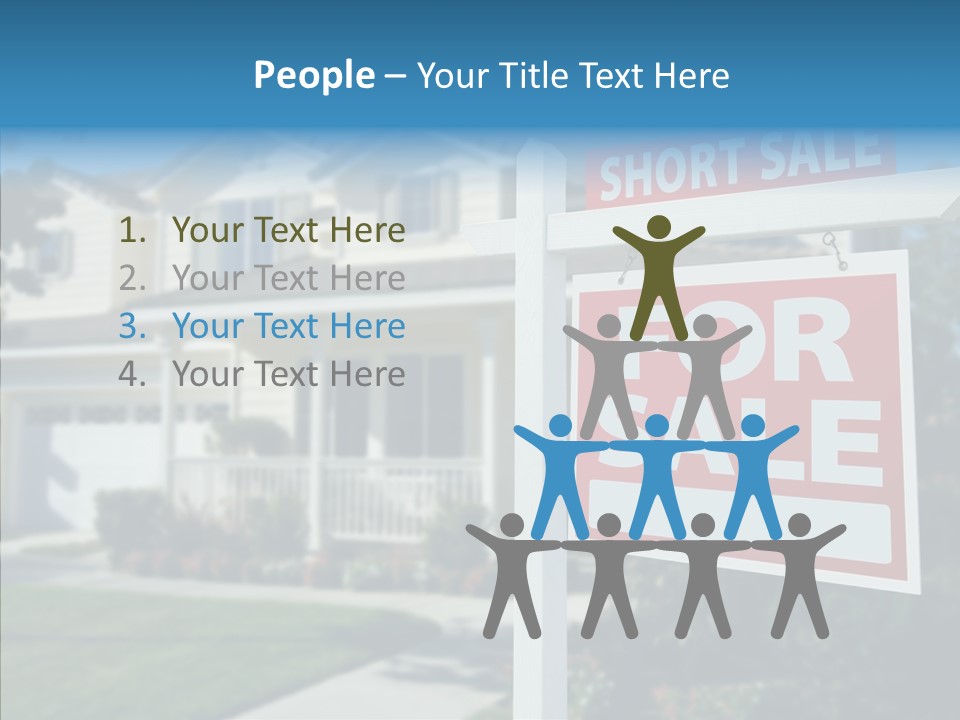 Caregiver Finger Elder PowerPoint Template