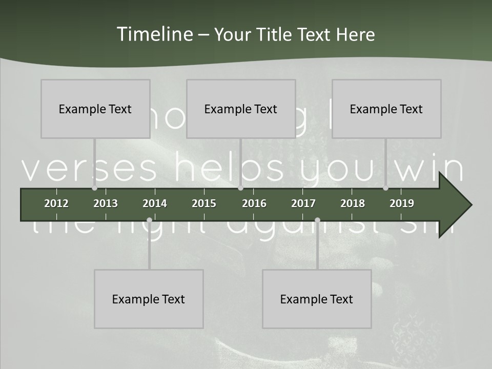 Old White Background Senior PowerPoint Template