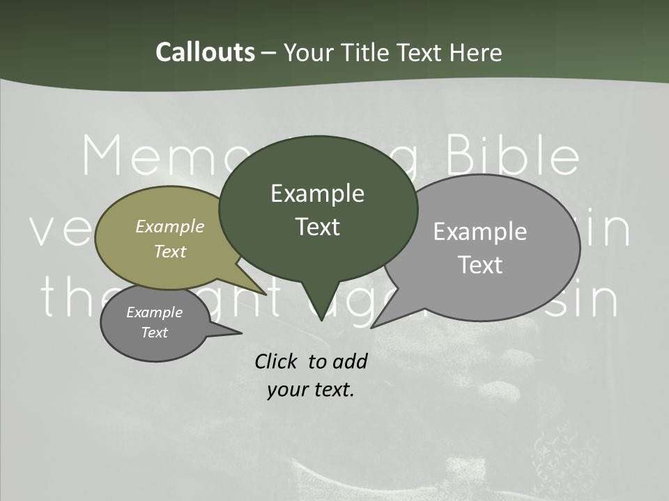 Old White Background Senior PowerPoint Template