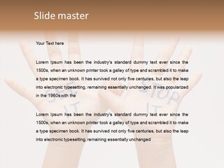 Hand Hold Holding Hands PowerPoint Template