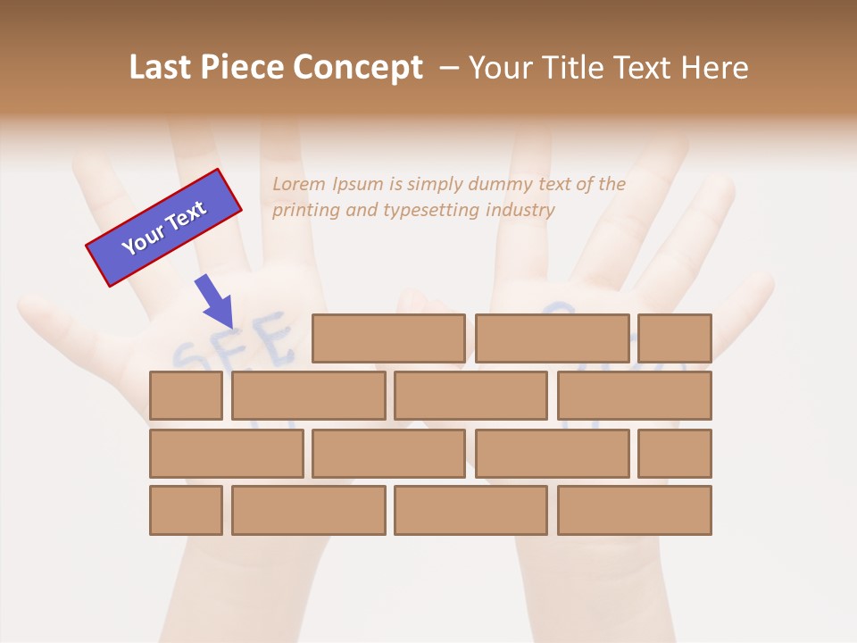 Hand Hold Holding Hands PowerPoint Template