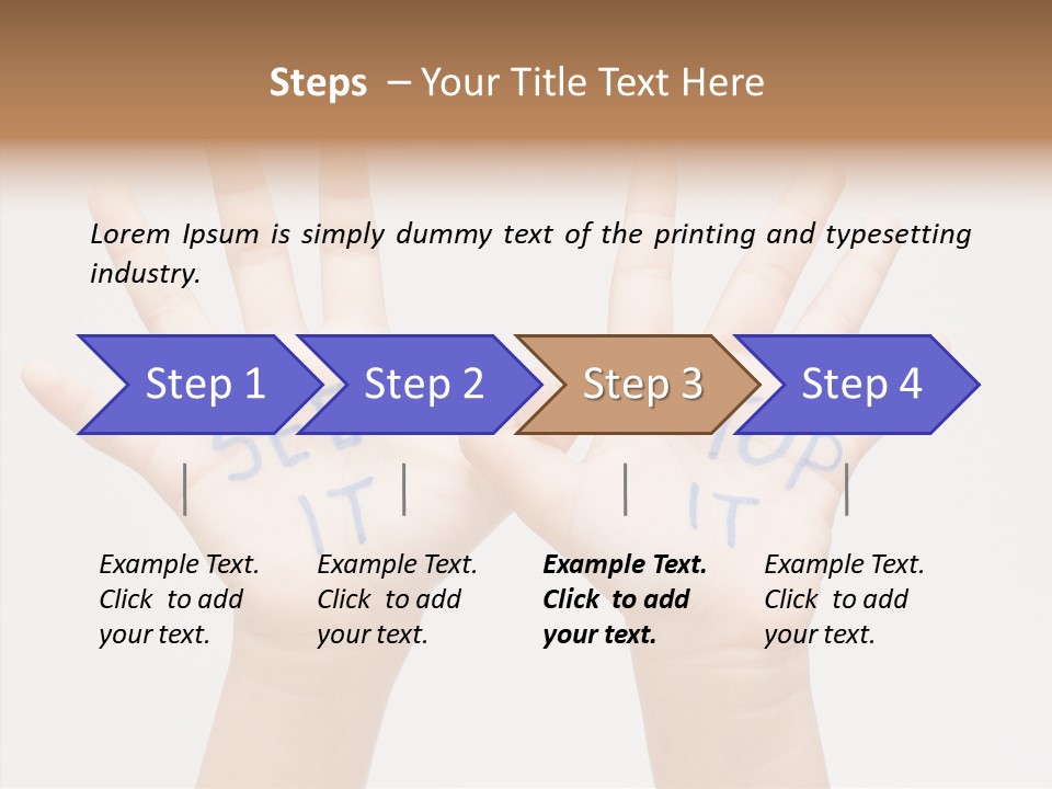 Hand Hold Holding Hands PowerPoint Template