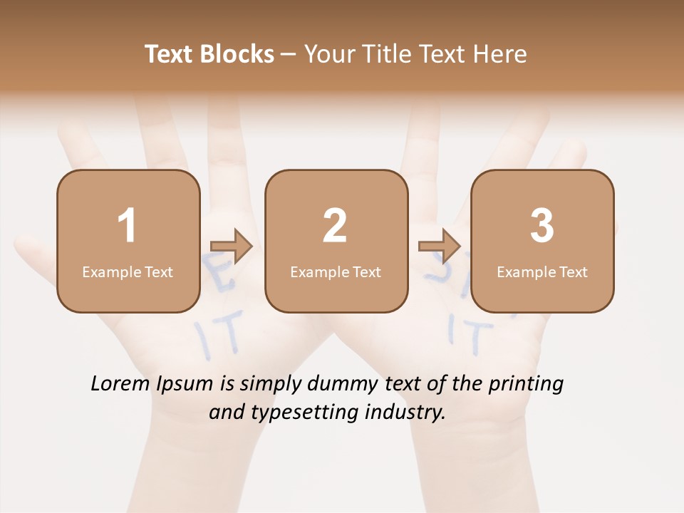 Hand Hold Holding Hands PowerPoint Template