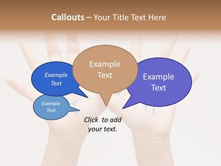 Hand Hold Holding Hands PowerPoint Template