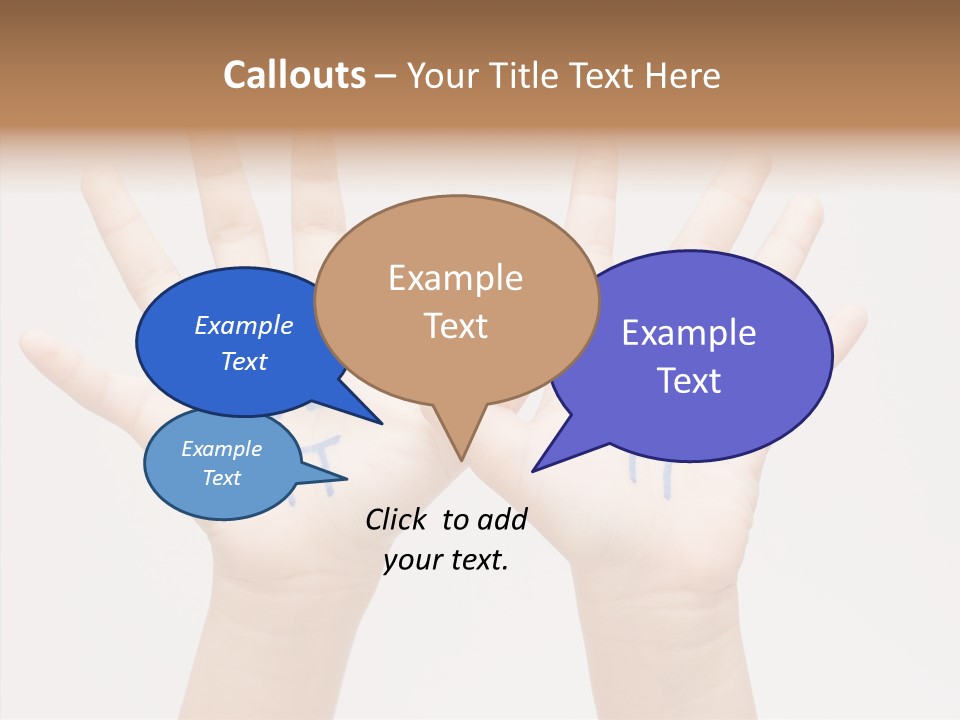 Hand Hold Holding Hands PowerPoint Template