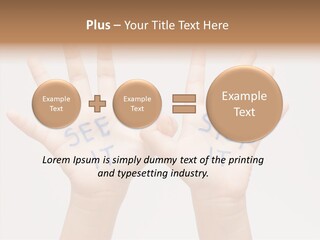 Hand Hold Holding Hands PowerPoint Template