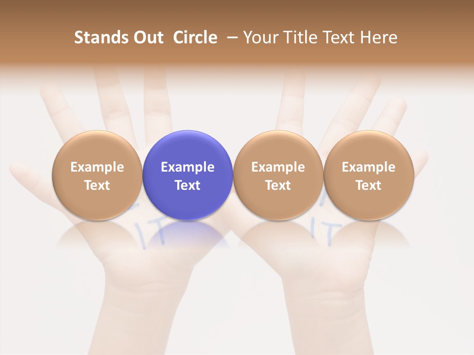 Hand Hold Holding Hands PowerPoint Template