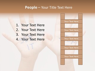 Hand Hold Holding Hands PowerPoint Template