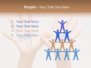 Hand Hold Holding Hands PowerPoint Template