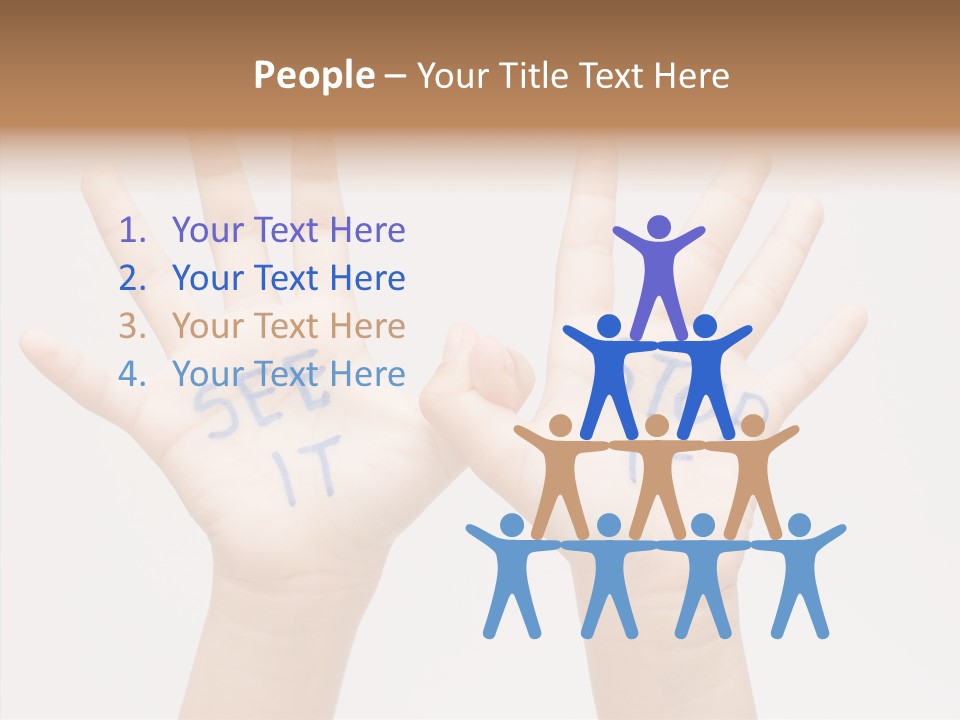 Hand Hold Holding Hands PowerPoint Template