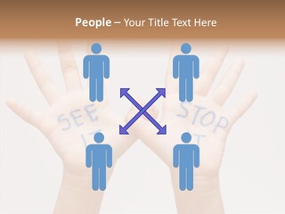 Hand Hold Holding Hands PowerPoint Template