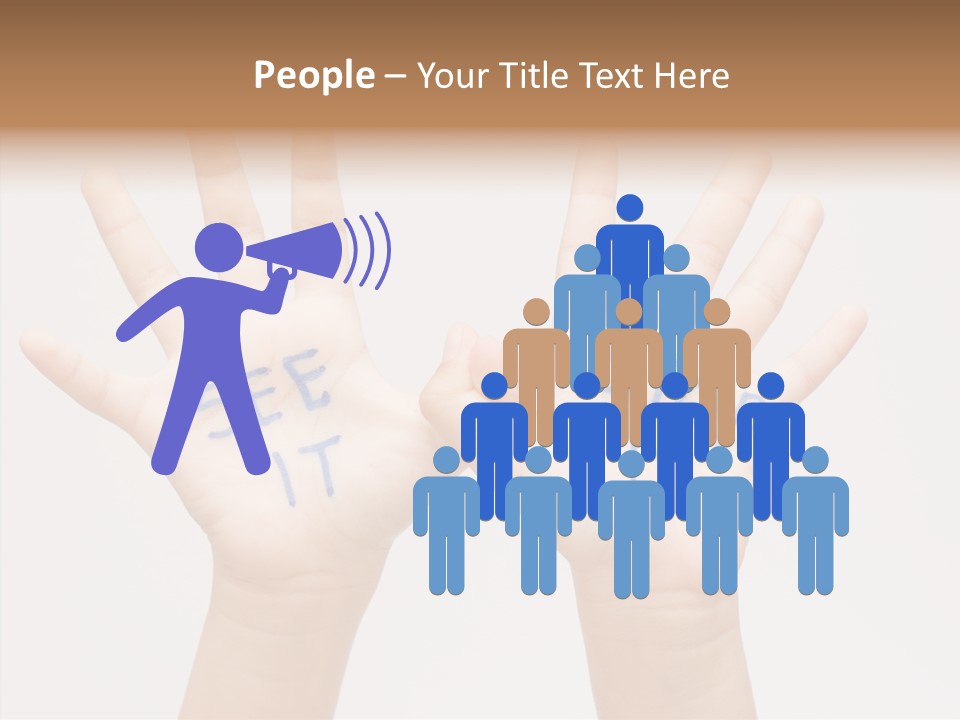 Hand Hold Holding Hands PowerPoint Template