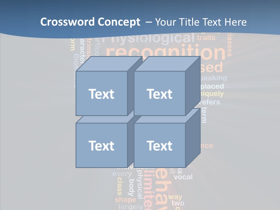 Elderly Aging Human PowerPoint Template