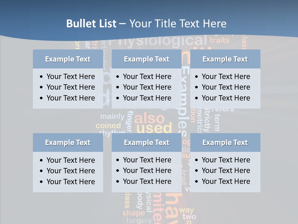 Elderly Aging Human PowerPoint Template