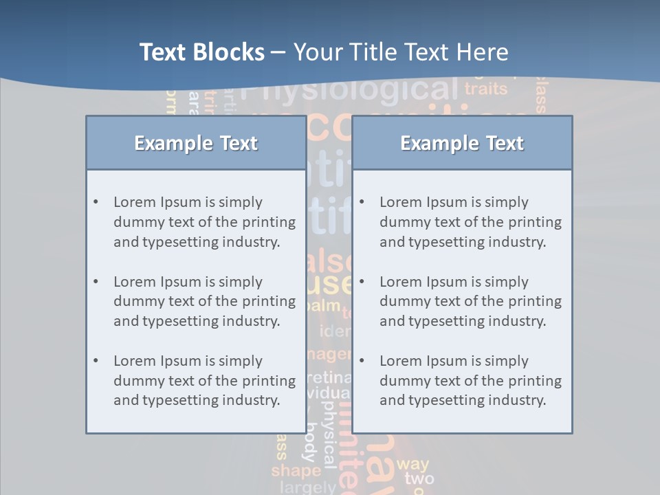 Elderly Aging Human PowerPoint Template