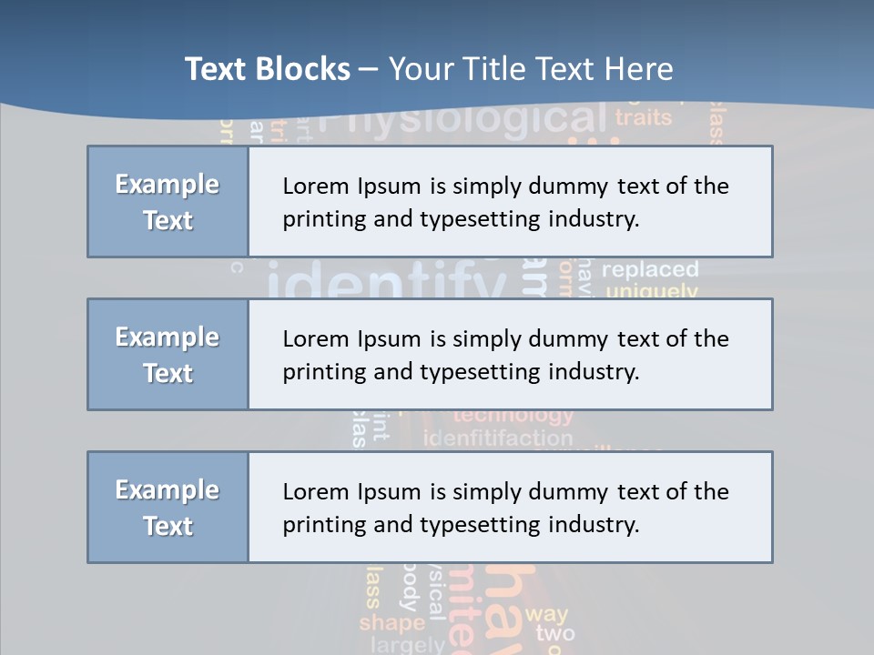 Elderly Aging Human PowerPoint Template