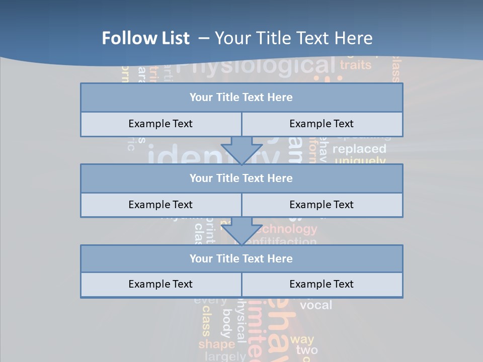 Elderly Aging Human PowerPoint Template