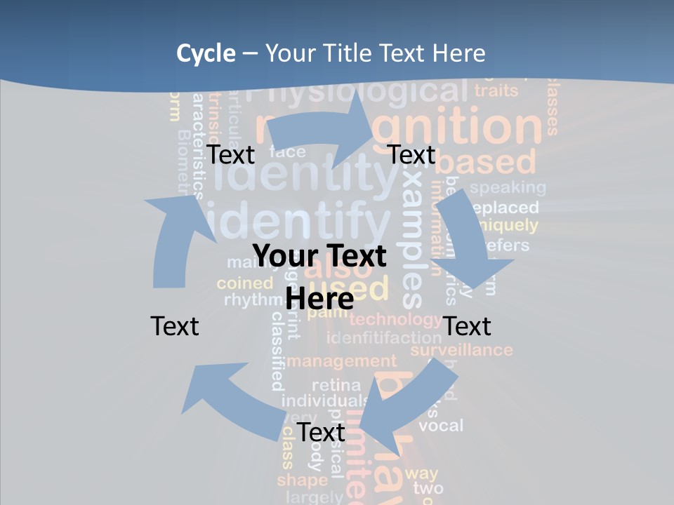 Elderly Aging Human PowerPoint Template