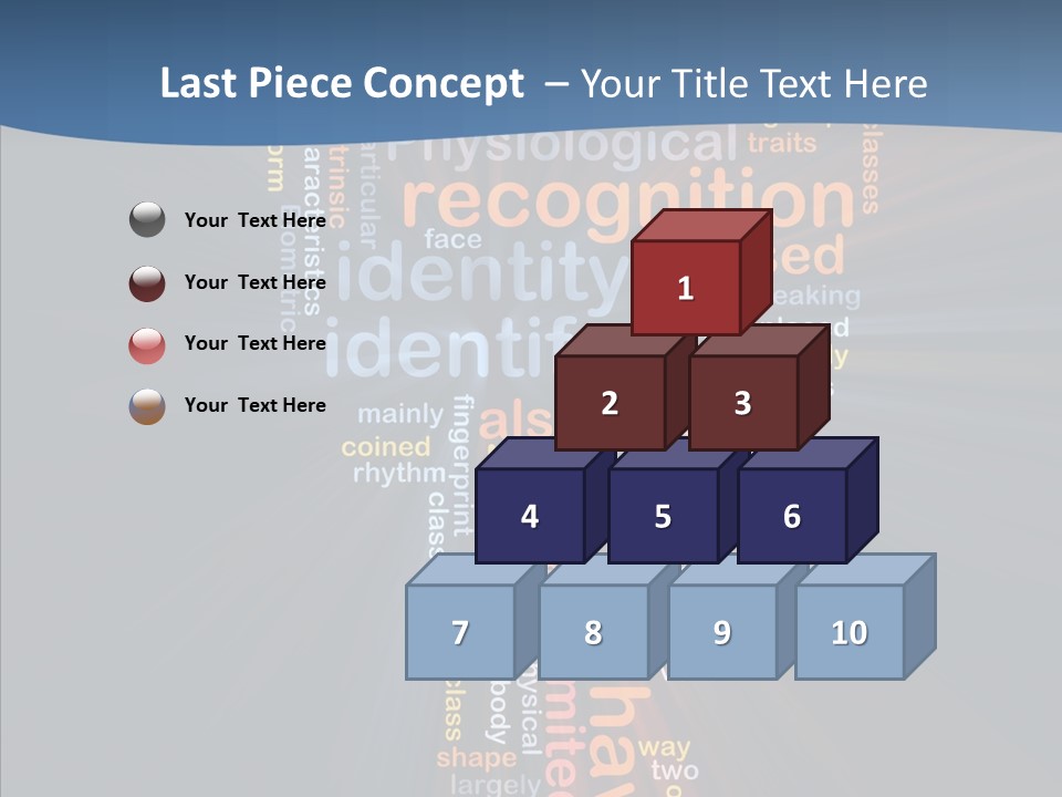 Elderly Aging Human PowerPoint Template