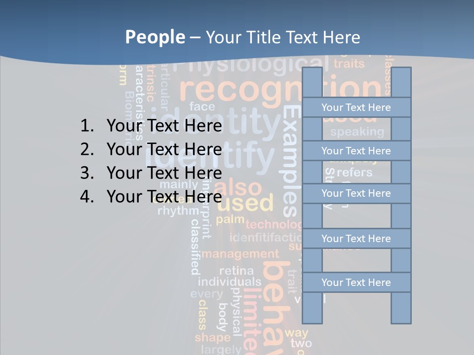 Elderly Aging Human PowerPoint Template
